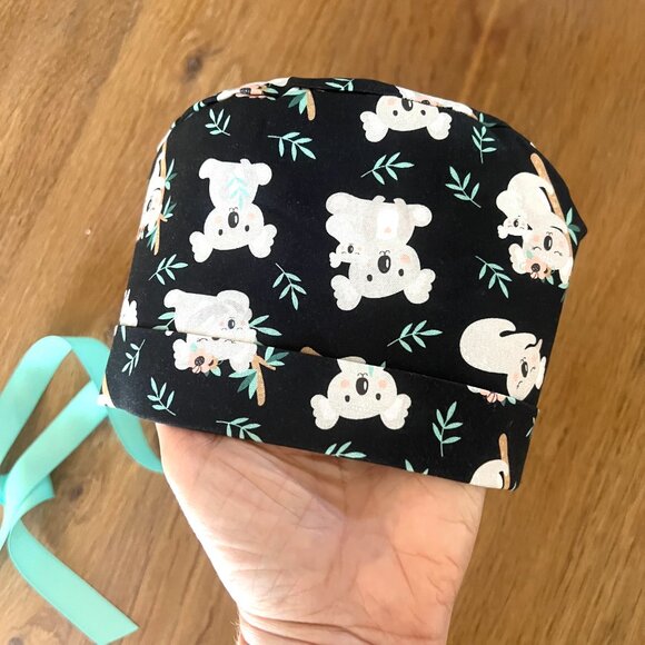 NWOT 10 Surgical Caps bundle for short hair, scrub caps, scrub hats - Picture 10 of 14